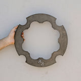 3/16" Steel Rock Rings cool scallop design