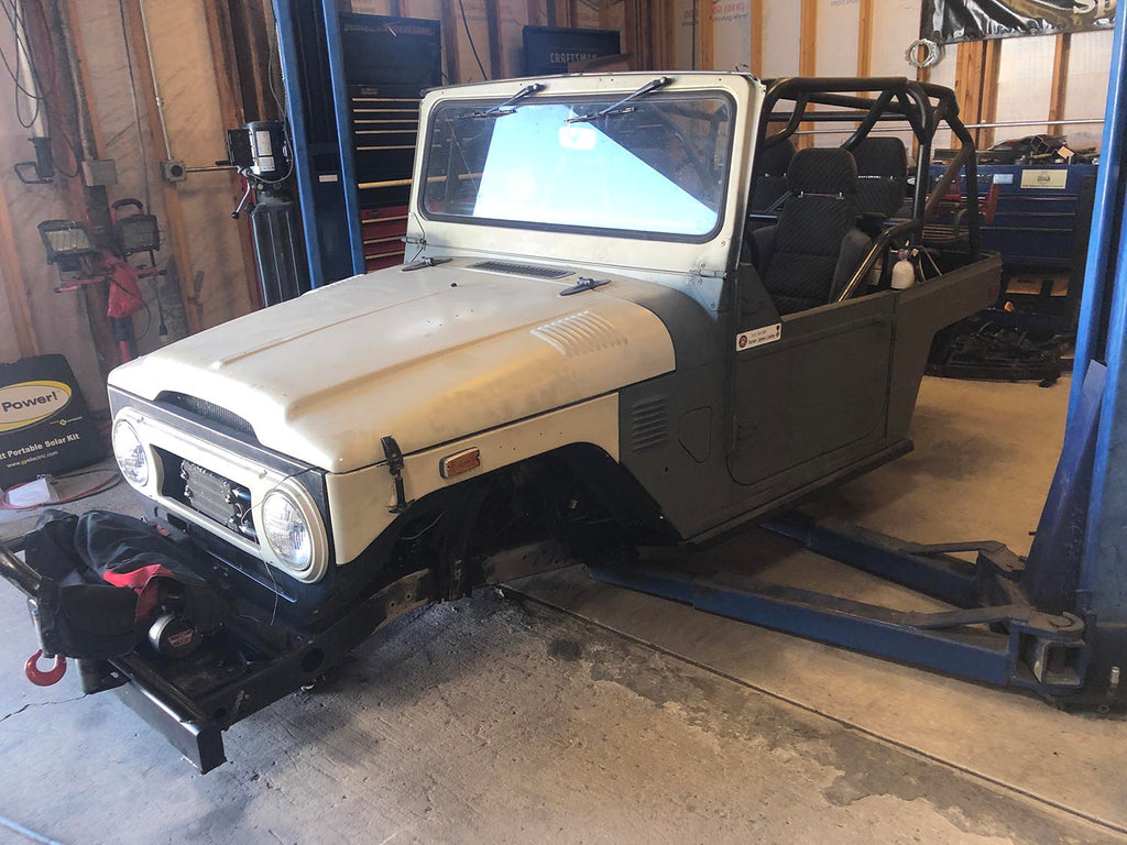 FJ40: Before/During