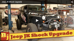 Jeep JK Shock Upgrade for Ruffstuff on Bleepinjeep