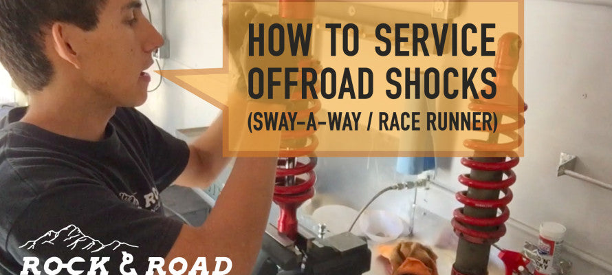 How to Service Offroad Shocks / Sway-A-Way RaceRunner Coil-Overs