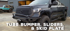 Tundra Tube Bumper, Sliders, Skid Plate