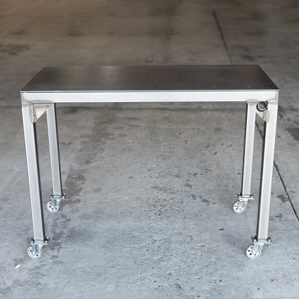 2' x 4' Heavy Duty Welding Table on Wheels 24 x 48 *Local Pickup Onl –  Rock and Road